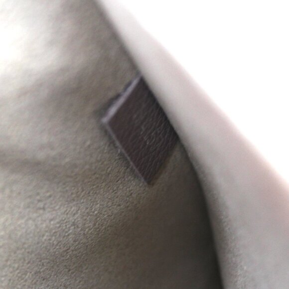 Louis Vuitton Pochette Jour Zip Around PM Taupe Calf Leather Pouch Clutch NEW - Picture 9 of 10